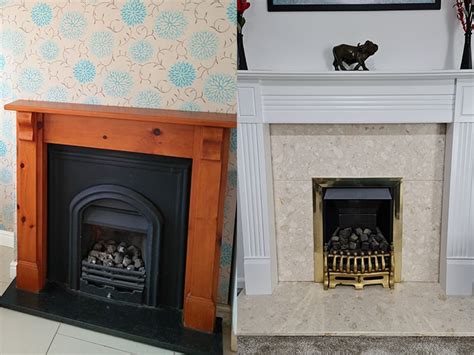 remove old gas fire pipe